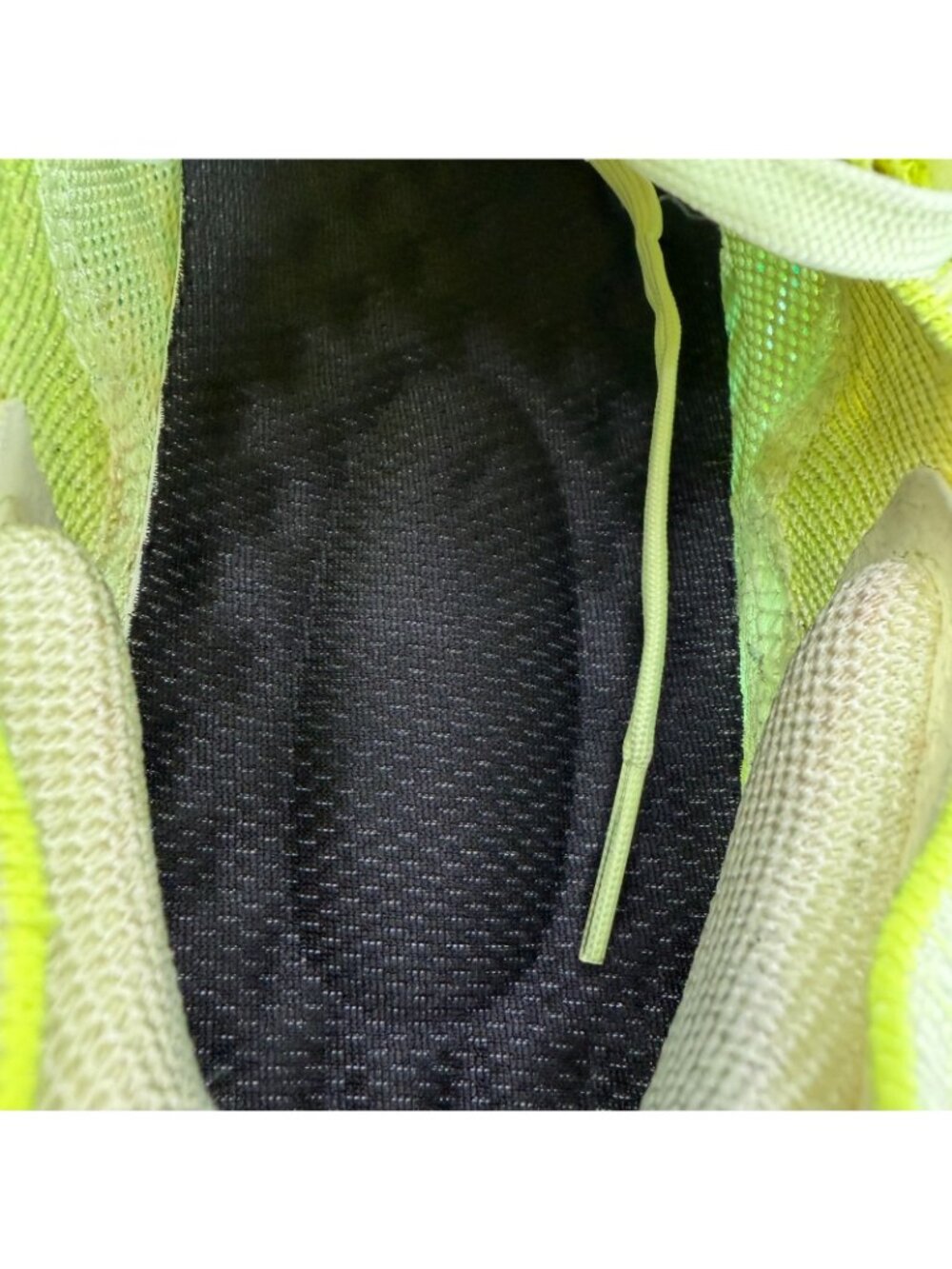 Nike Zoom Fly 4 Barely Volt Dynamic Shoes Women Size 9 Turquoise Running Cushion - Picture 10 of 12
